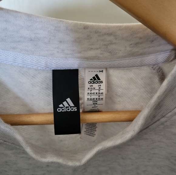 Adidas Crewneck Sweater Sz Medium - Picture 2 of 4